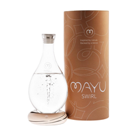 Mayu Swirl Structured Water Carafe