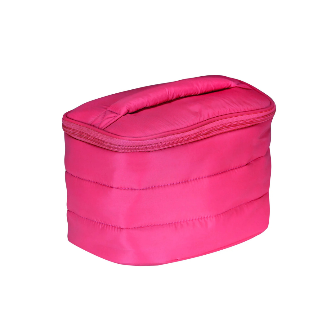 Living Libations Puffer Train Case