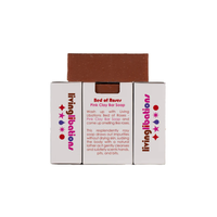Living Libations Bed of Roses Pink Clay Bar Soap